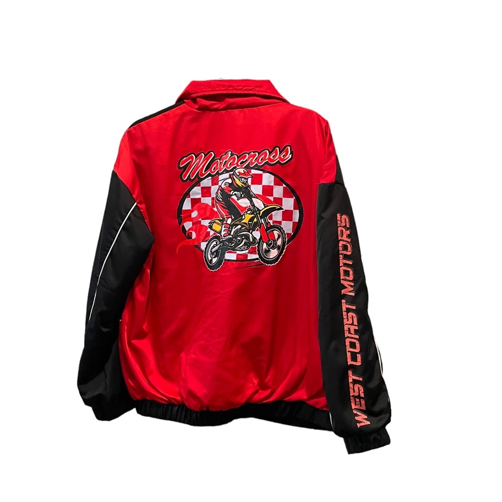 Princess Polly Vintage Y2K Racing Jacket Streetwear Size M - Picture 3 of 4